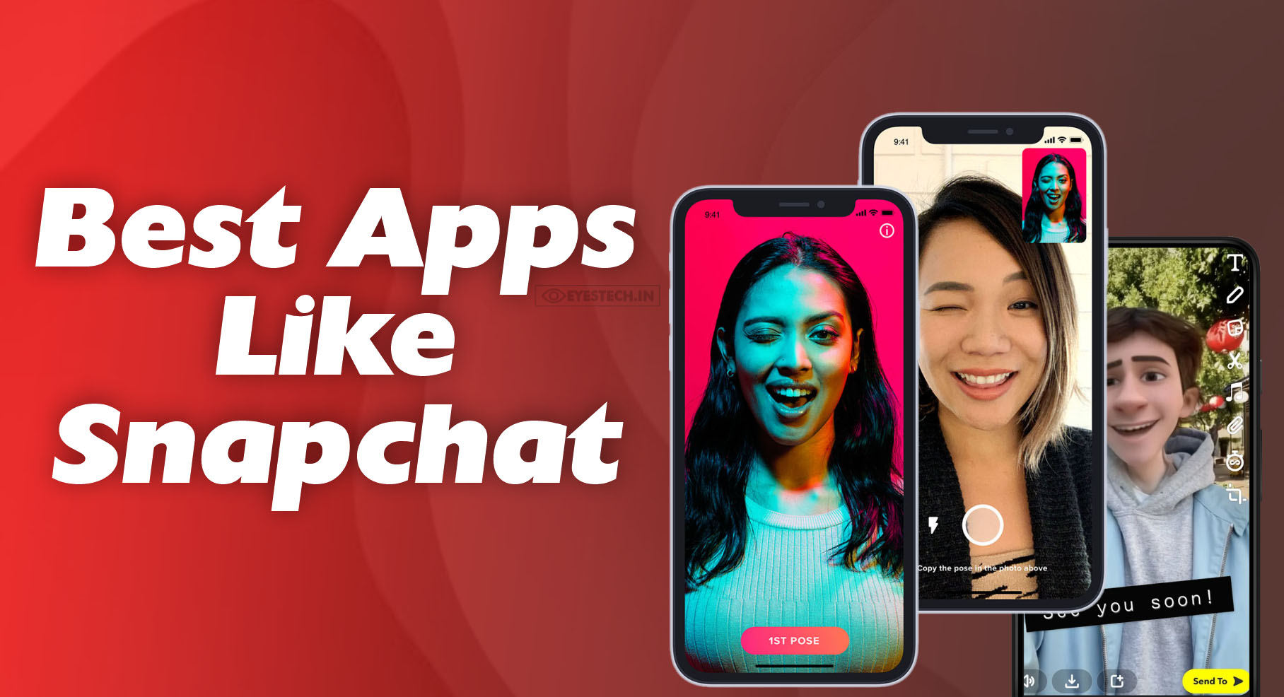 8 Best Apps Like Snapchat